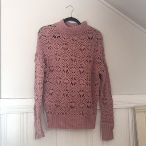 Mock neck sweater